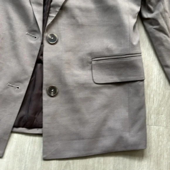 Frank And Oak The Relaxed 2-Button Blazer in Dark Taupe Size XS - Picture 5 of 10